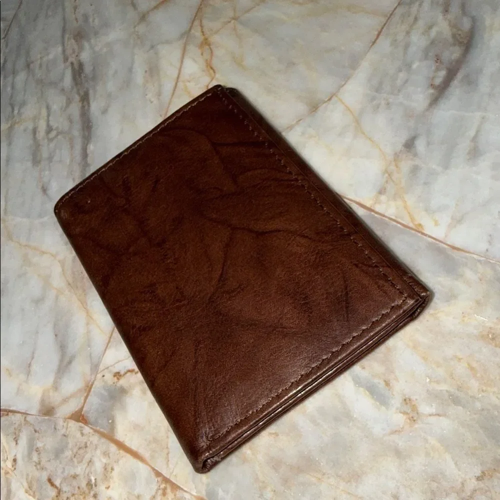 Buxton Rich Brown‎ Leather Card Holder